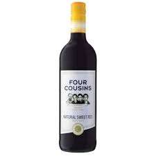 Four Cousins Natural Sweet Red Wine