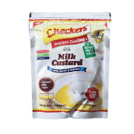 Checkers custard milk flavour