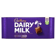 Cadbury dairy milk chocolate