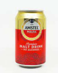 Amstel Malta can