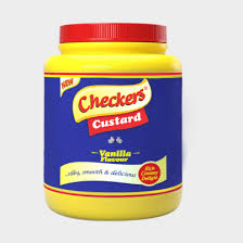 Checkers Custard Vanilla Jar