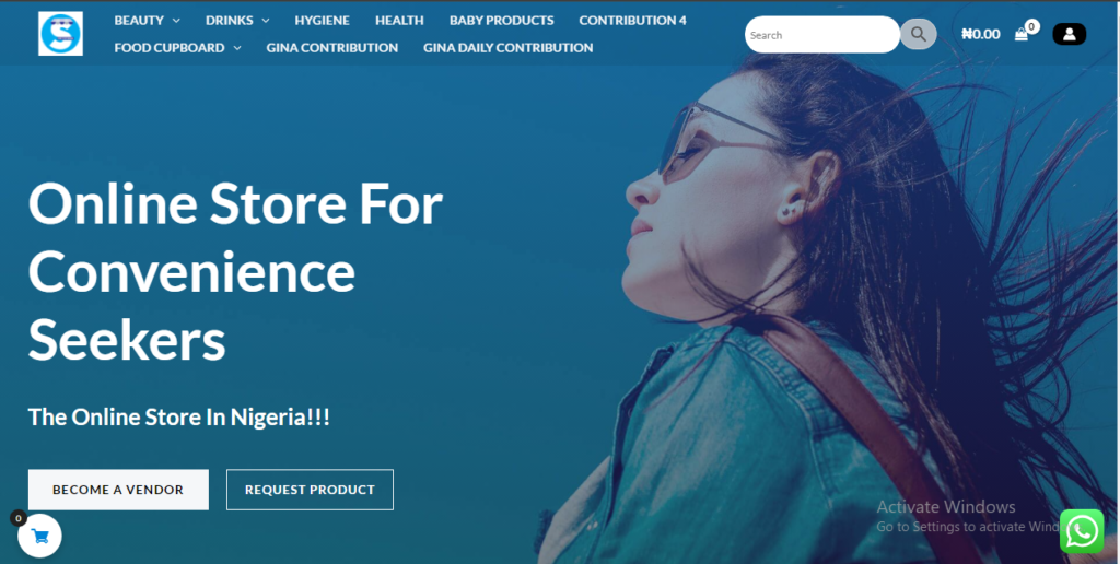 skystore home page
