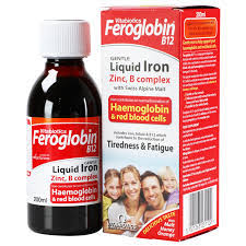 Feroglobin b12 liquid iron