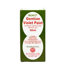 Moko Gentian Violet Paint