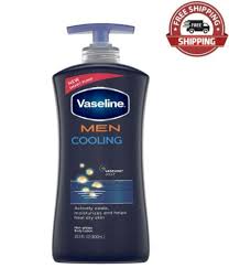 vaseline men cooling body lotion