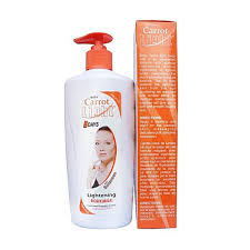 carrot lightening body lotion