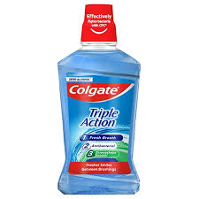 colgate triple action mouthwash
