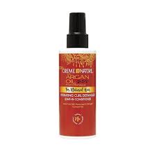 creme of nature argan oil leave in conditioner
