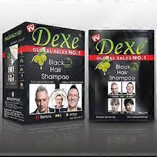 dexe black hair shampoo