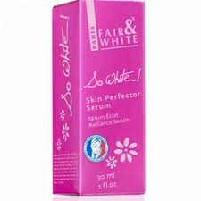 fair & white so white skin perfector serum