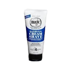 magic razorless cream shave