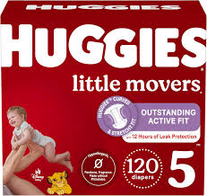 huggies little movers size 5