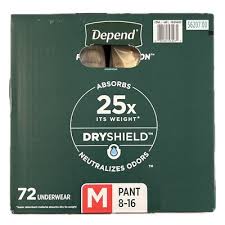 depend adult diapers