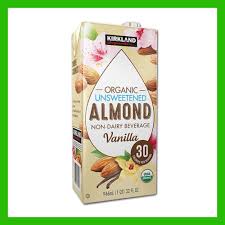 kirkland unsweetened vanilla almond milk