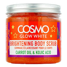cosmo glow white brightening body scrub