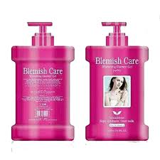 blemish care whitening shower gel