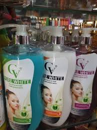 cv pure white bath