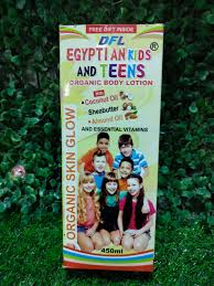 dfl Egyptian kids and teens organic body lotion