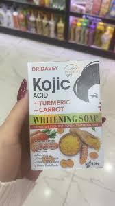dr davey kojic acid turmeric carrot soap
