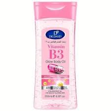 dr davey vitamin b3 glow body oil