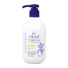 Hatomugi UV Care & Moisturizing Milky Gel SPF 50+ 1 Hatomugi UV Care & Moisturizing Milky Gel SPF 50+