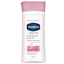 vaseline vitamin b3 body oil